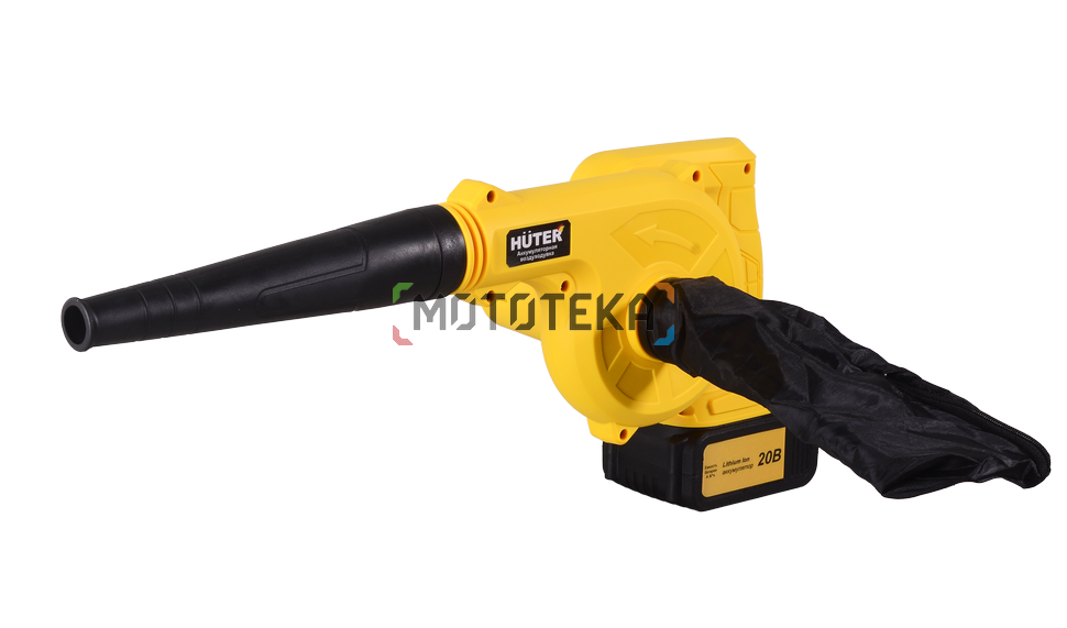 Воздуходувка аккумуляторная Huter (Хутер) CB - 20/2Li EA+ (в комплекте с 2 АКБ и зу)