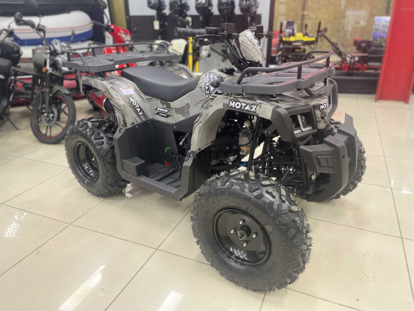 Квадроцикл Motax (Мотакс) ATV Grizlik T200 красный камуфляж (машинокомплект) | Мототека