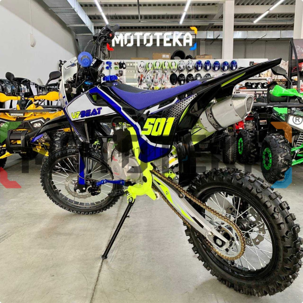 Питбайк Upbeat (Апбит) DB125 - 3 HUS03 Lemon Green | Мототека Питбайк Upbeat (Апбит) DB125 - 3 HUS03 Lemon Green | Мототека