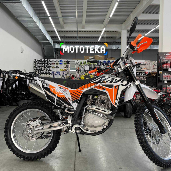 Мотоцикл кроссовый / эндуро KAYO (Кайо) T2 300 ENDURO PR 21/18 (2023 г.) с ПТС | Мототека