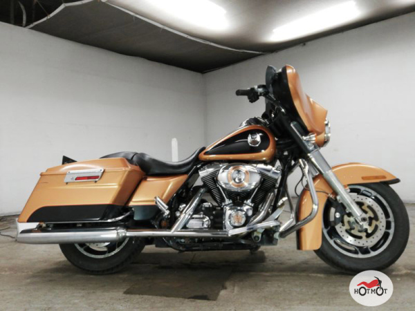 Мотоцикл HARLEY - DAVIDSON Electra Glide 2008, КОРИЧНЕВЫЙ пробег 35369 с ПТС | Мототека