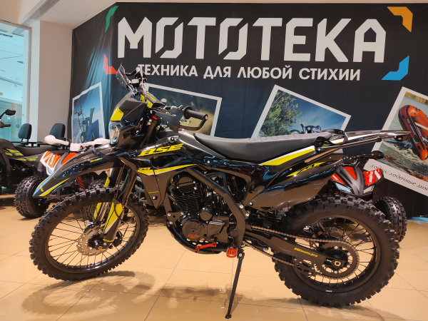 Мотоцикл кроссовый / эндуро BSE (БСЕ) Z9 Yellow Metallic S (ZS175 FMM-5) | Мототека