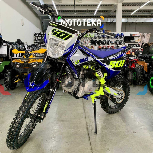 Питбайк Upbeat (Апбит) DB125 - 3 HUS03 Lemon Green | Мототека Питбайк Upbeat (Апбит) DB125 - 3 HUS03 Lemon Green | Мототека