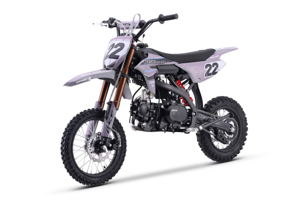 Питбайк BSE (БСЕ) NEW ERA 110e Gray Reed 14/12 (Автомат КПП) full auto | Мототека